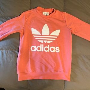 Medium Pink Adidas Sweatshirt